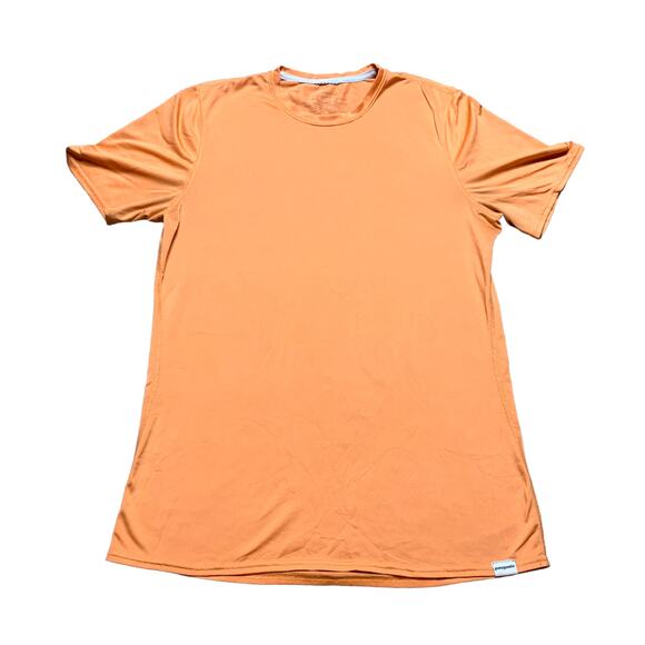 Patagonia Orange Short Sleeve Base Layer Size Medium - Picture 1 of 7